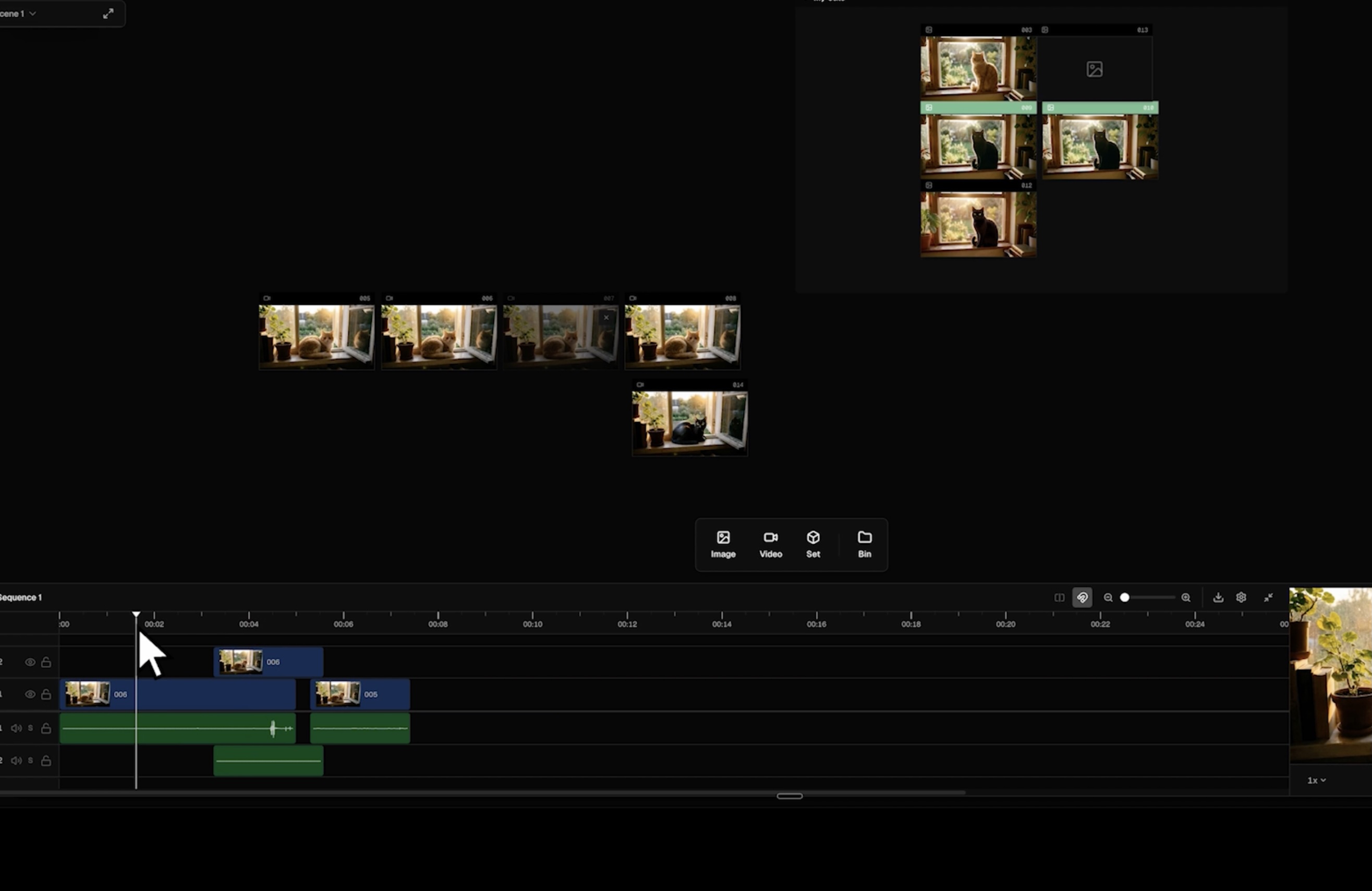 Timeline and Exporting